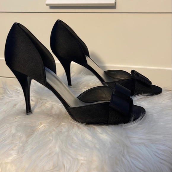 Stuart Weitzman Satin Heels - Picture 6 of 6
